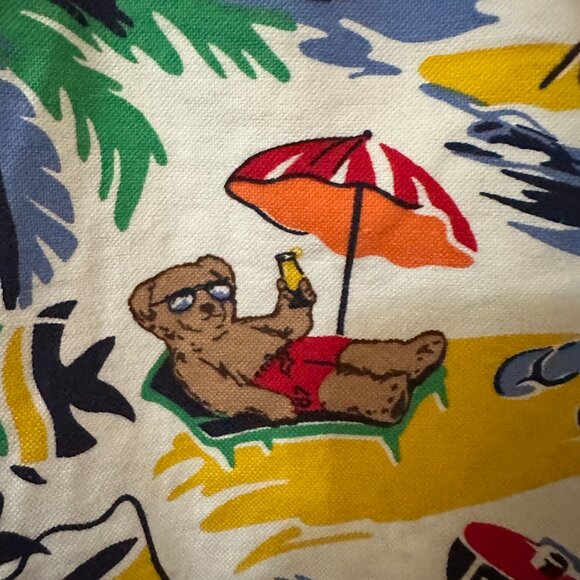 Lot of 2 Polo Ralph Lauren SS Button Front Shirt Medium 10-12 - Picture 5 of 14